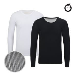 [특가] 선덜랜드 남성 라운드넥 아쿠아X 냉감 티셔츠/이너웨어 - 16221IW09