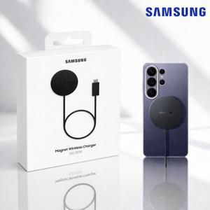 삼성 정품 25W 마그넷 맥세이프 고속 무선 충전기 Qi2 인증 충전 케이블 EP-P2900 N