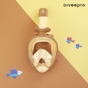 다이비프로 X 테디베어 익스트림 아동용 어린이 스노쿨링 마스크