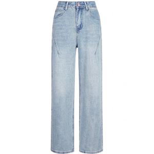 [레코브][레코브] 와이드 사이드 스티치 데님팬츠(LC31D3DP507X)