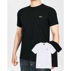 예일 YALE 2PACK 맨즈 머슬핏 반팔티셔츠 화이트블랙 YEM9SS304ABK 372385