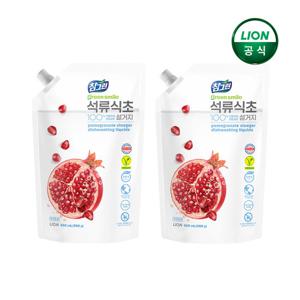 참그린 석류 식초 리필 900ml x 2개