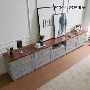 장인가구 아이브 엘브G 3000 높은 거실장