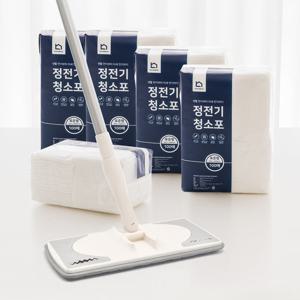 홈앤미 밀대걸레 표준형+정전기 청소포 표준형 500매