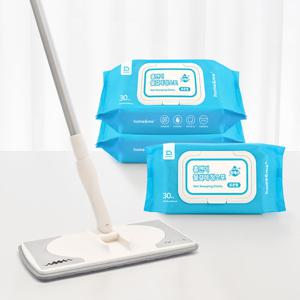 홈앤미 밀대걸레 표준형+물걸레 청소포 표준형 캡 90매