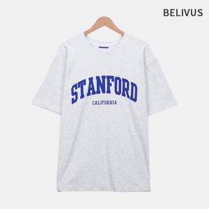 [빌리버스]빌리버스 남자 라운드 로고 반팔 면 티셔츠 BPT089