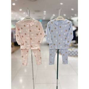 [압소바 의류] (쌍둥이선물) 롤리 슬림 내의 2세트 (25가을신상품) (SA2C10391)