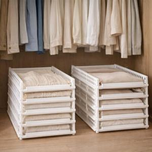 아트박스/보노하우스 풀 슬라이딩 옷 정리 적층 트레이 소형 5P