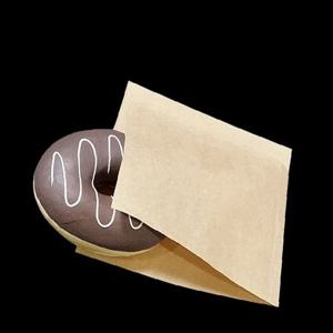 L형 크라프트 도너츠 종이봉투 13cmX13cm 500매