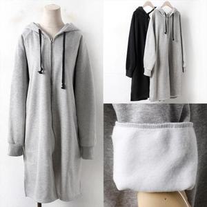 [강물처럼]위쉬몰 WW 롱박시기모후드집업(w143H301) 빅사이즈 (9