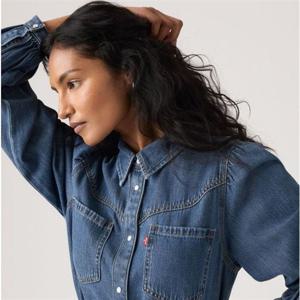 리바이스 여성 저니 롱슬리브 맥시 드레스 005OK0000 (005OK-0000) 371397