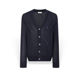 [헤지스] 남성 로고자수 린넨혼방 가디건 HZSW6B202N2