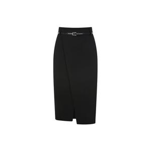 [제이제이지고트] JJ지고트 언밸런스 슬릿 랩 스커트 (GS3A0SKJ11) GS3A0SKJ1