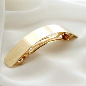 제이로렌 04H0217 지젤 반원 골드 스지 헤어자동핀