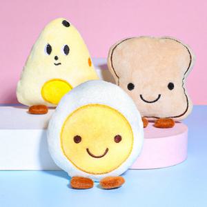 딩동펫 강아지 스마일 푸드 삑삑이 장난감 3종세트