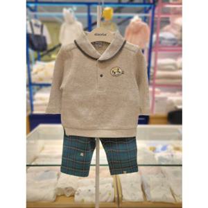 [압소바 의류] (백일돌선물) 라파엘 상하복 (24겨울신상품) (AZ721209)