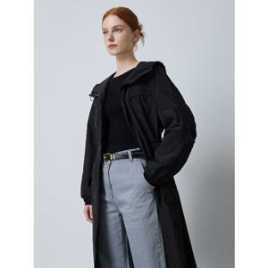 [CC콜렉트]_C243PSJ021_드로우 스트링 롱 후드점퍼