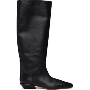 26 SS 파리텍사스 여성 블랙 베티나 25 롱 부츠 252616F115006