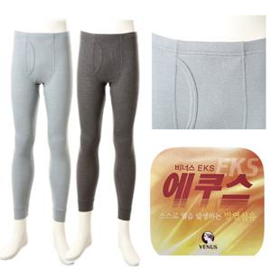 [비너스]따뜻한 발열내의 에쿠스소재 남자내복바지 [VMP9705Y] 남성 기모내복하의 겨울내복 발열내복
