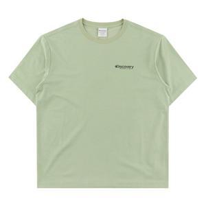 디스커버리 프레시벤트 워싱 아웃도어 프레임 그래픽 반팔티셔츠 DXRS8O053YGS