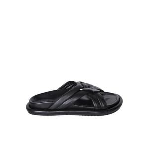 몽클레어 뮬 슬리퍼 4L00130 M4041 999 Black