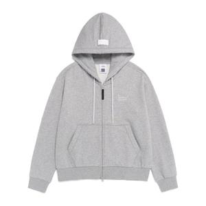 내셔널지오그래픽N261WFT050 여성 그레비 세미오버핏 후드 풀집업 M/GREY