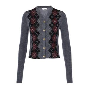 26SS 가니 아가일 가디건 K2284 523