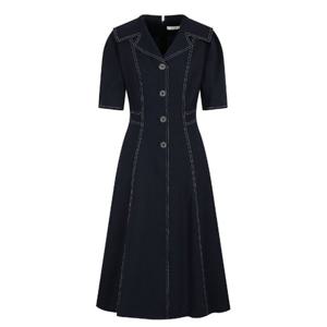 [제이제이 지고트]스티치 세일러 칼라 원피스(GP4M0OP941)