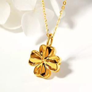 [GS 특가]골드앤 순금 24K 샤이닝 클로버 팬던트