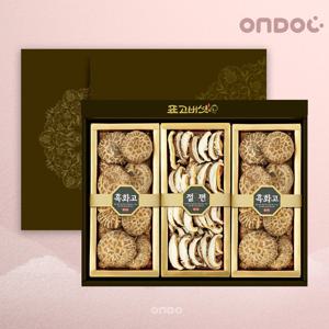 [온도씨]표고버섯 선물세트 웰빙4호 (흑화고,절편)