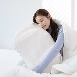 [제스파] 특허받은 수면참견 에어 온열 무선 베개 안마기 공기압 목 어깨 마사지기 ZP2366