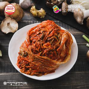 오바로이 버섯품은 포기김치 10kg