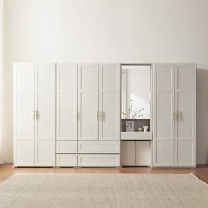 보루네오 마르체 데이 3400 화장대A 옷장 세트 BJN622C (착불)