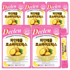 디클렌 브로멜라인 파인애플 효소 프로바이오틱스 5박스