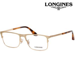 론진 안경테 LG5005H 030 명품 사각 금테안경