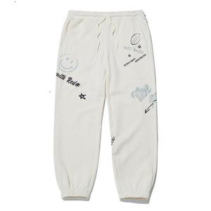 남여공용  프린트가 이쁜 츄리닝 바지,ITW3RL01G