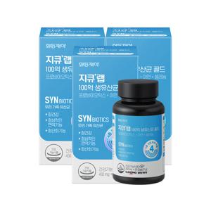 일동생활건강 지큐랩 100억 생유산균 골드 60정 3개