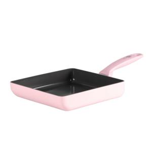 그린팬 토리노 세라믹코팅 사각 에그팬 22cm (쿼츠 핑크)