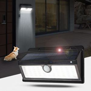 태양광 센서등 태양열 조명 벽등 45구 플러스 SS24