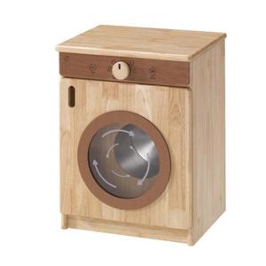 고무나무소꿉놀이 드럼세탁기 브라운