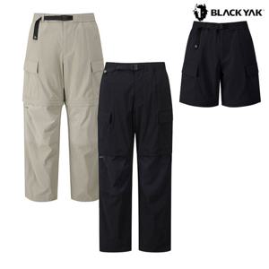 블랙야크 남성 간절기 투웨이 등산바지 클라이밍 남성 카고 트랜스폼팬츠 1BYPNSU005