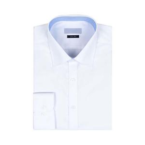 남성 정장 데일리 슬림 화이트 긴팔와이셔츠_RF1001