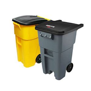 러버메이드 이동식 브루트 대형 쓰레기통 (188리터) 휴지통 쓰레기통 재활용 재활용휴지통 재활용쓰레기통