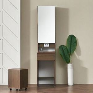 [착불배송] HZ680 틈새 화장대 400 2colors 틈새장 틈새수납장 화장대세트 틈새화장대 화장품수납장 화장대수납장 거울수납장 거울화장대 높은화장대 침실화장대