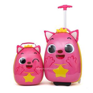 핑크퐁 캐리어 백팩세트 여아동 여행가방 휠백 캐리어가방 유아백팩 핑크퐁캐리어 여행캐리어 휠가방 캐릭터백팩 핑크퐁가방 캐리어세트 아기상어가방 여행가방세트