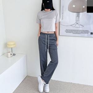 GAA Z910 여자기본일자트랙팬츠 여자트레이닝