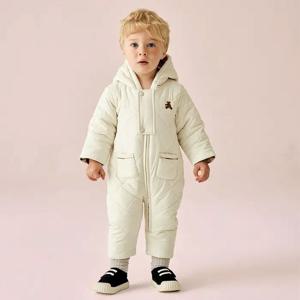 [닥스베이비]닥스베이비 경량 패딩 곰 우주복 (아이보리) EVF25VW05M_IV