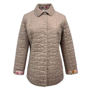 [조순희]플로럴블럭 퀼트 경량패딩 (JNWJ401)