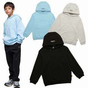 (건대 스타시티점] 키즈 베이직 빅로고 후드 티셔츠 K243UHD020GD  3칼라중 택 1