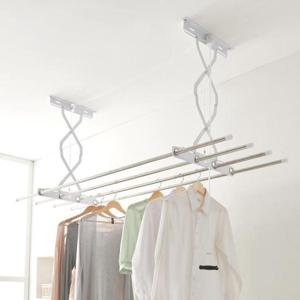 [반려] 천장 빨래건조대 2단 125cm/베란다 천정형 건조대봉